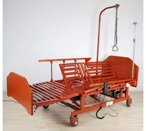 Кровать электрическая DB-11А (МЕ-5228Н-00) с боковым переворачиванием, туалетным устройством и функцией «кардиокресло»