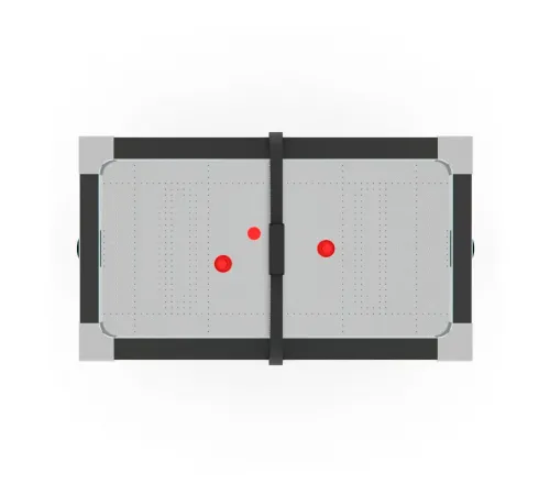 Игровой стол - аэрохоккей DFC MILAN II 7ft