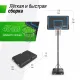 Баскетбольная стойка UNIX Line B-Stand-PE 44"x28" R45 H260-305 см
